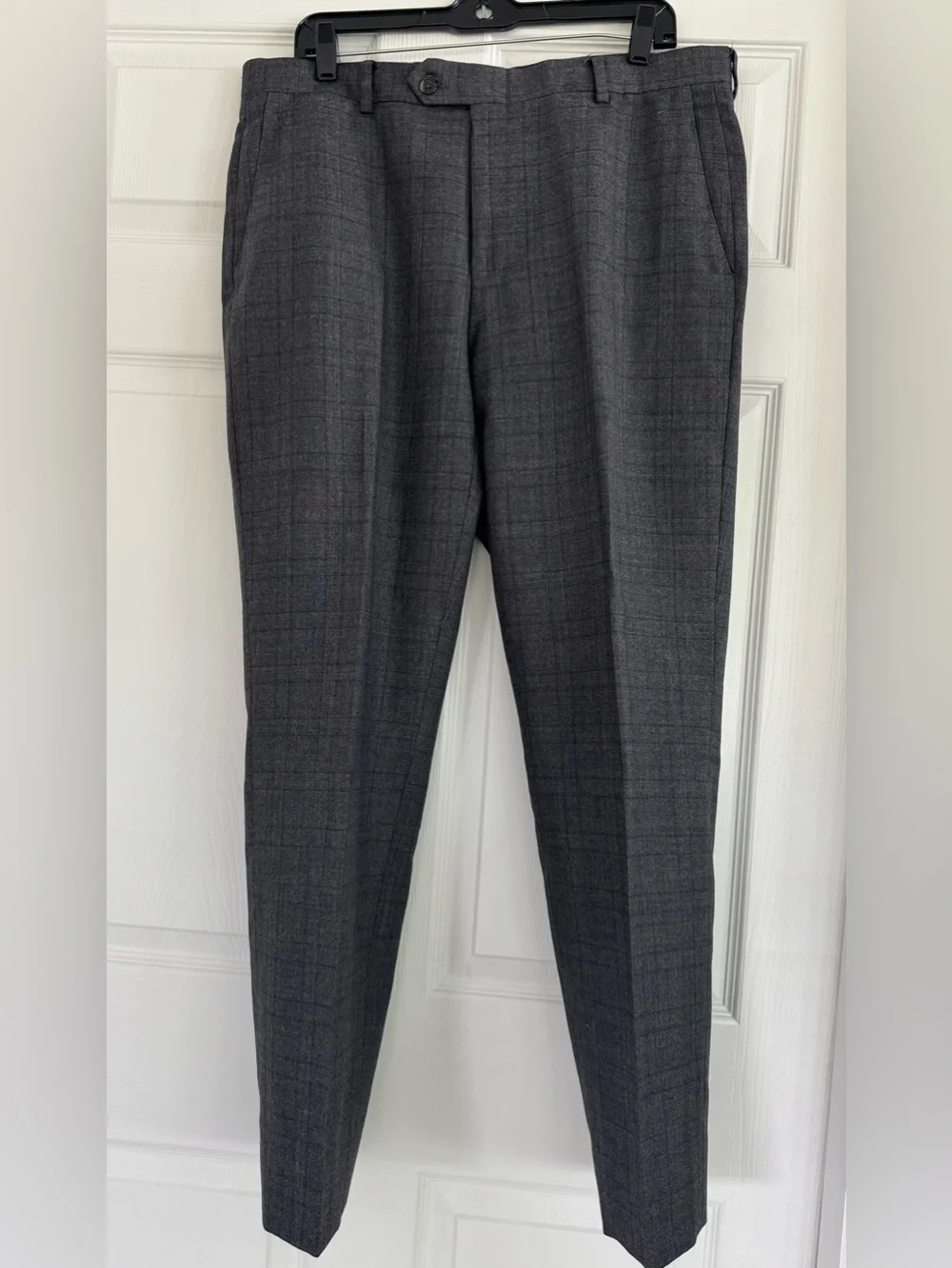 Todd Snyder Mayfair Fit 3 Piece Wool Plaid Suit Gray 42R Made in USA